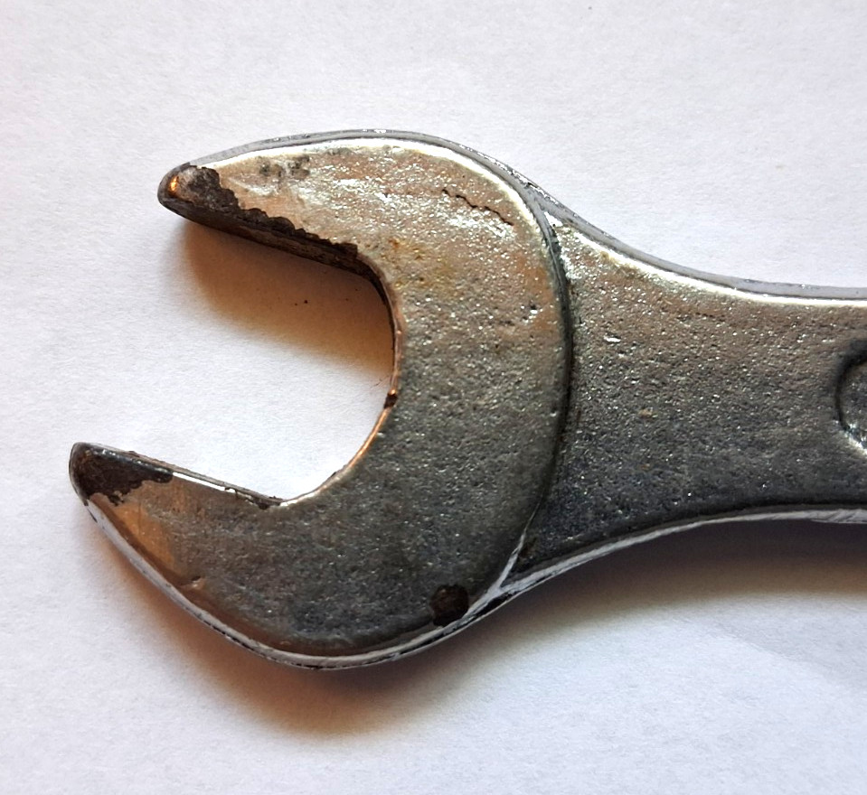 JHALAMI COMBINATION WRENCH  9/16 No 14 INDIA 12 POINT DROP FORGED