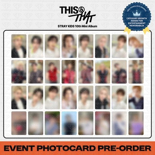 [PreSale] Stray Kids SKZ World Tour THIS & THAT Soundwave Event Photocard