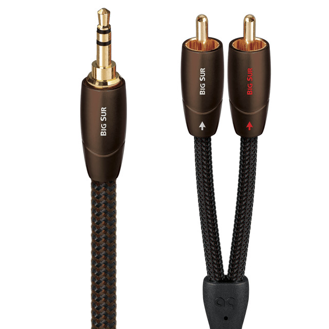 AudioQuest Big Sur Аналоговый аудио кабель Mini-RCA 35 мм 06 метра 30990₽