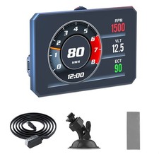 Digital Obd2 Car Hud Speedometer Head Up Display Overspeed Maintenance Tool