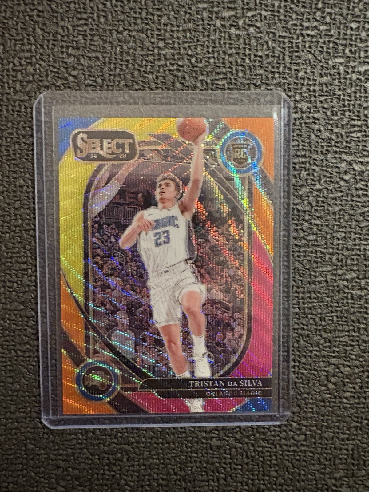 2024-25 Panini Select Courtside Tristan Da Silva #272 Multi Wave Prizm /20 (RC)