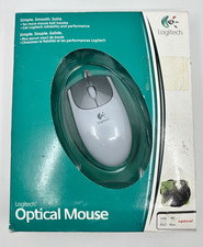Vintage Logitech Optical Mouse USB PC Mac 200...