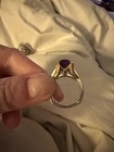 Judith Evans Award Winning Amethyst Diamond And Tsavorite Deco Styled Ring — photo 5