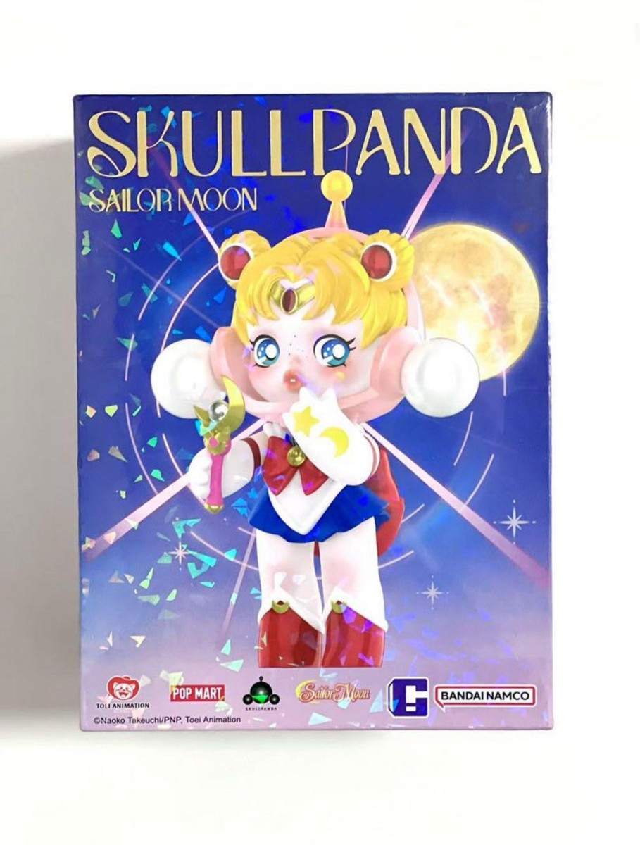 POP MART Skullpanda X Sailor Moon Figure Factory Sealed Box