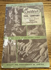 vintage 1954 Goldblatt Tools Catalog hardware pictures and prices