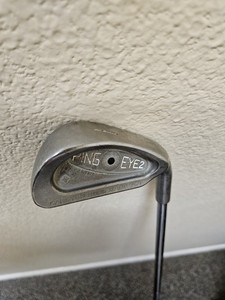 Ping Eye 2 Single 1 Iron Black Dot Karsten KT-M Steel Shaft Mens RH