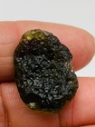 18Ct Moldavite Genuine Raw Moldavite Crystal from Czech Republic PIC certificate — photo 1