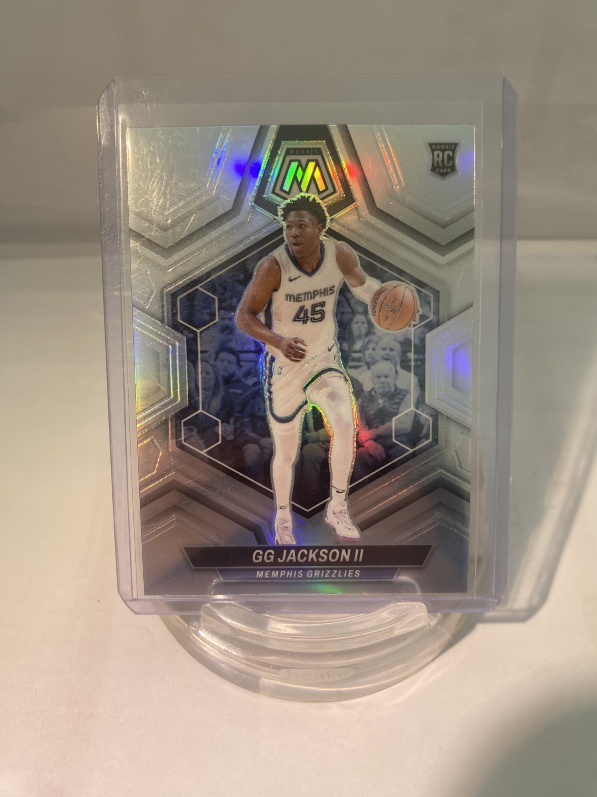 2023-24 Panini Mosaic - Rookies GG Jackson #228 Silver Prizm (RC)