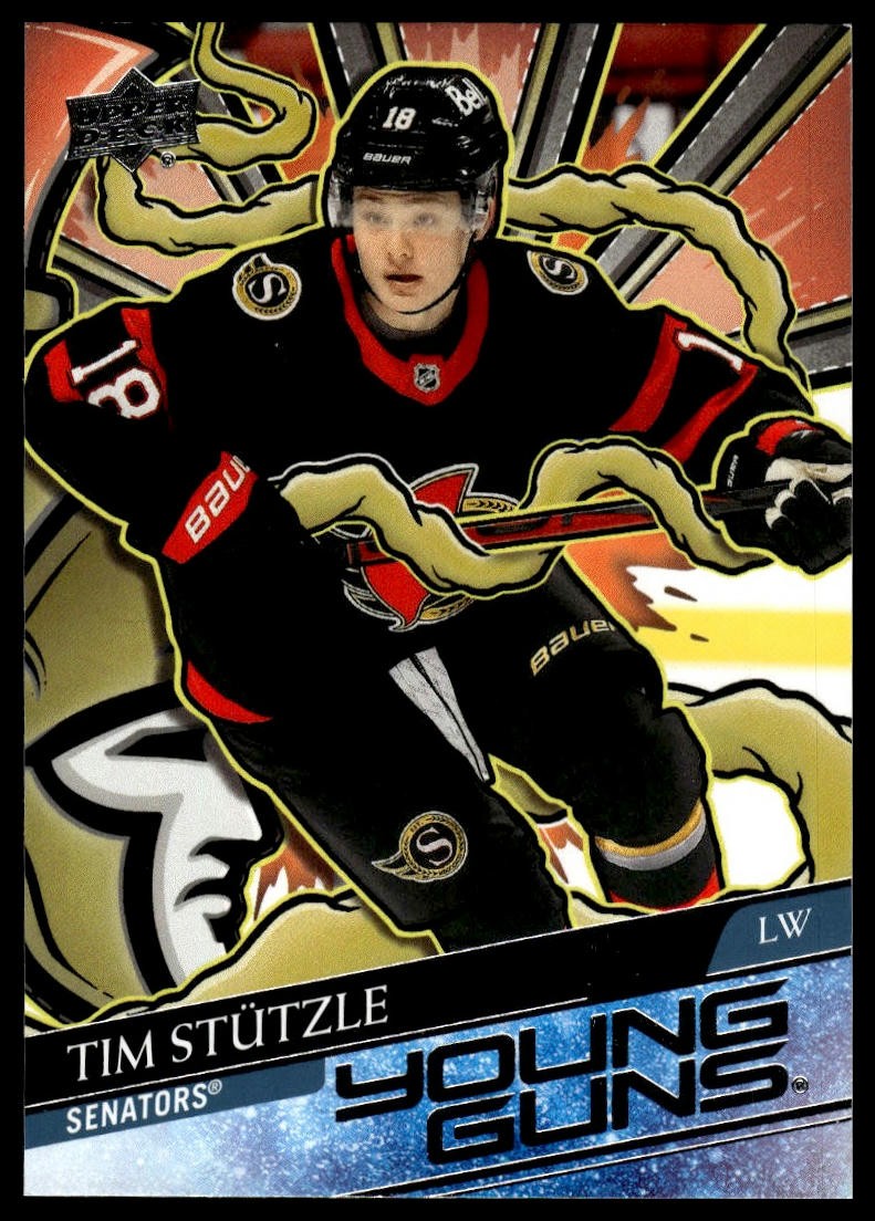 2024-25 Upper Deck #482 Tim Stutzle Young Guns Renewed (Series Two) RC