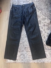 Universal Thread Pants Womens 14S Faux Leather Inseam 26  