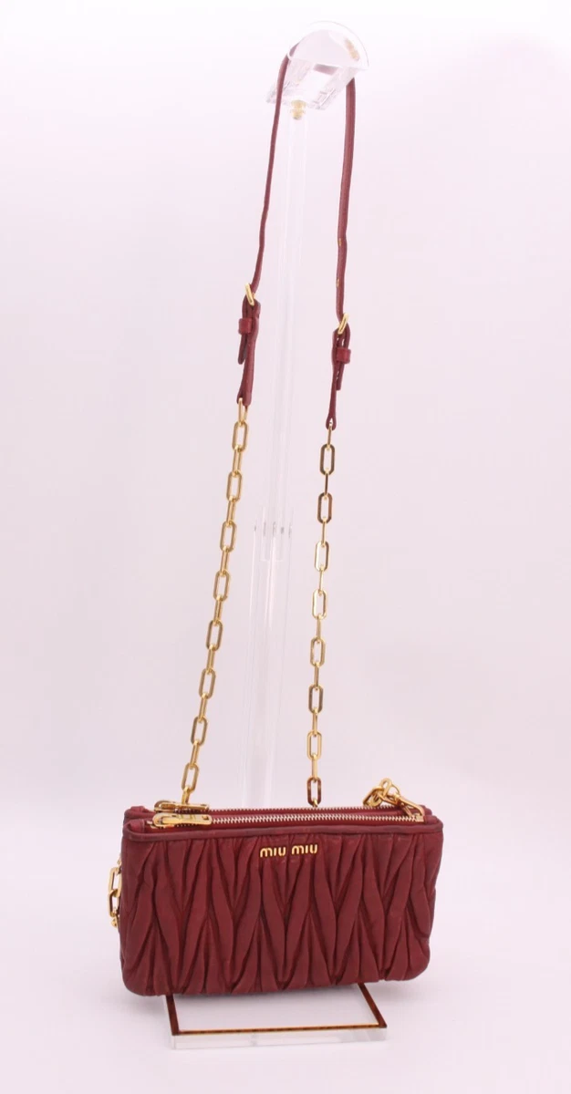 Miu Leather Clutch Bags for Women for sale | eBay