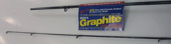 B&M Bucks BGJP122 12 pies grafito plantilla poste 2 secciones Foto 2 de 3