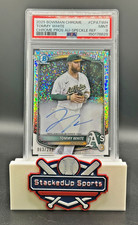 2025 Bowman Chrome Prospect Tommy White Speckle Auto /299  #CPATWH PSA 9