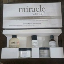 Philosophy Miracle Worker Miraculous Anti-Aging Skin Care 5 Full Size Set Kit