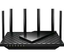 Tp-Link Archer AXE75 AXE5400 4 Ports Tri-Band 6 Stream Wi Fi 6E Router Open Box