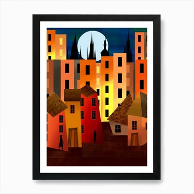 Rendevous Art Print Framed Wall Art Poster Canvas Print Picture