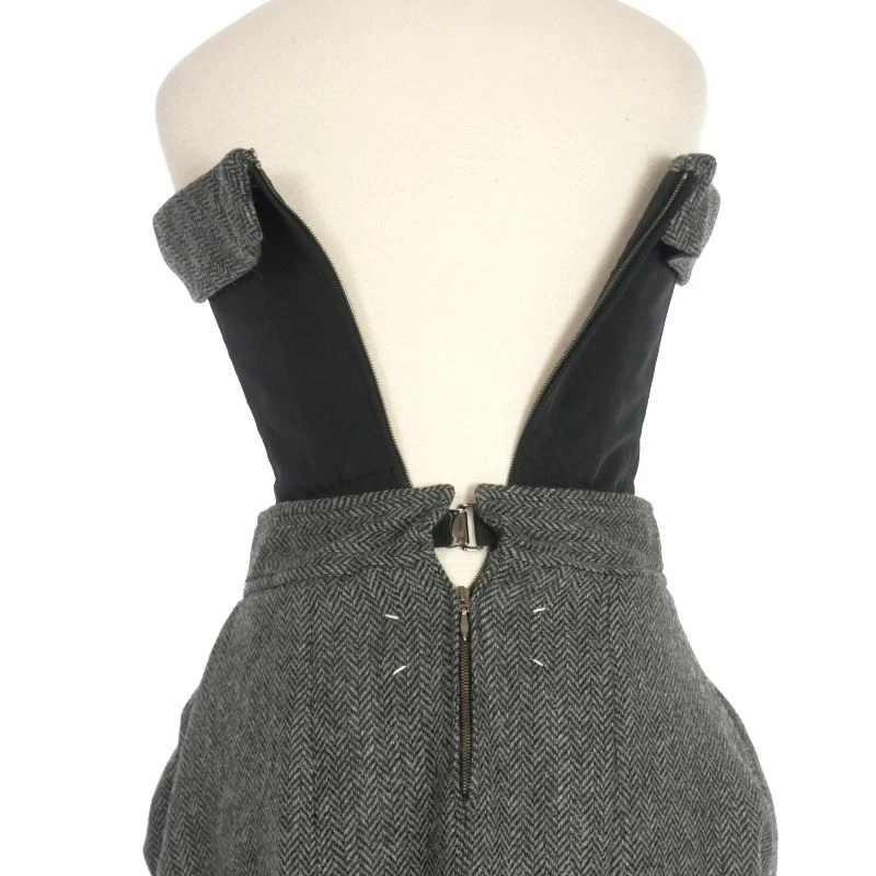 MAISON MARGIELA Abito nudo mai usaton Maisonla Marg 22AWa sp disce pescetabile co 36ro grigio