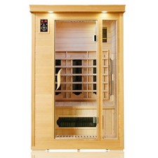 Dewello Infrarotkabine Saunakabine Infrarotsauna Sauna Wärmekabine 2 Personen 