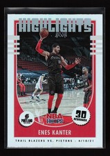2021-22 Panini NBA Hoops Highlights #3 Enes Freedom (NM+)(BSK)