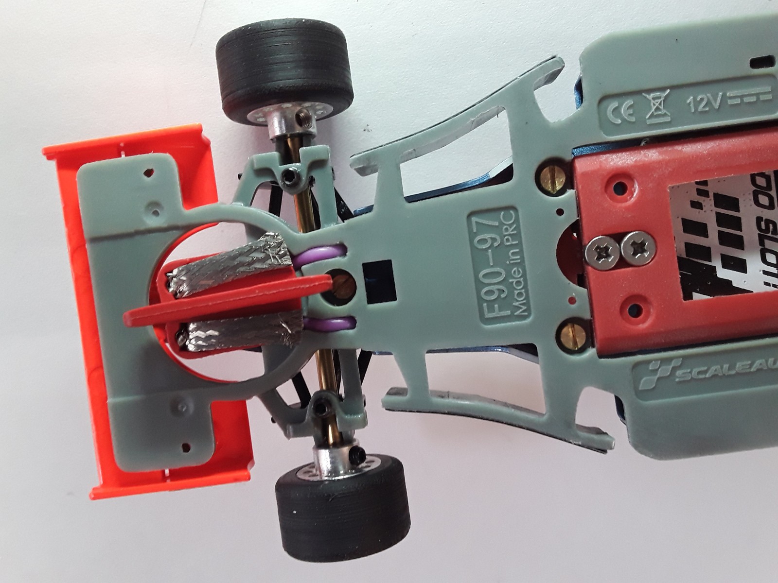 1/32 Scale Slot Car Brushless Scaleauto F1 Custom 11000KV Doslot Incredible!