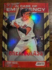 2025 Topps Stadium Club - In Case of Emergency Coby Mayo #ICE-19 (RC)