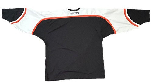 Maillot Philadelphia Flyers noir fabriqué au Canada adulte XXL vintage CCM Maillot Philadelphia Flyers noir fabriqué au Canada adulte XXL vintage CCM