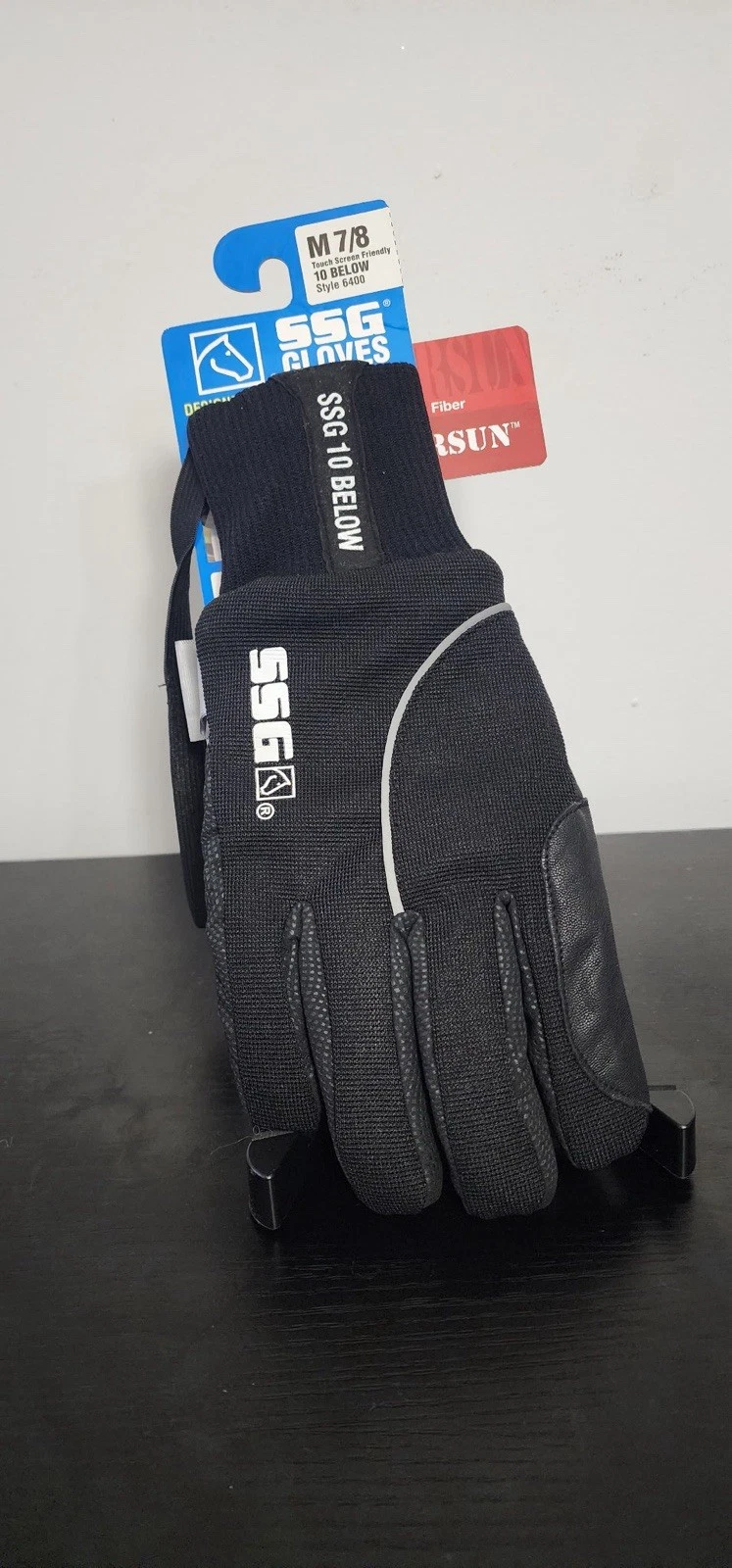 SSG 10 Below TSF Waterproof Winter Riding Gloves Size Medium