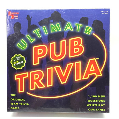 ULTIMATE PUB TRIVIA 1100 Questions Six Topics Trivia Game 4+ FUN ENTERTAINMENT