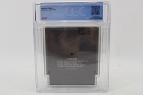 Nintendo NES Holy Grail NTSC Stadium Events Authentic CGC 8.0 Cartridge OBO
