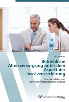 Jana BrüMmer | Betriebliche Altersversorgung Unter Dem Aspekt Der...