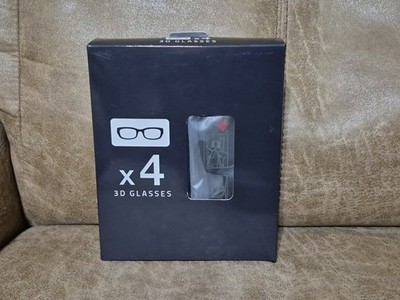 4X New Genuine Samsung 3D Glasses 
