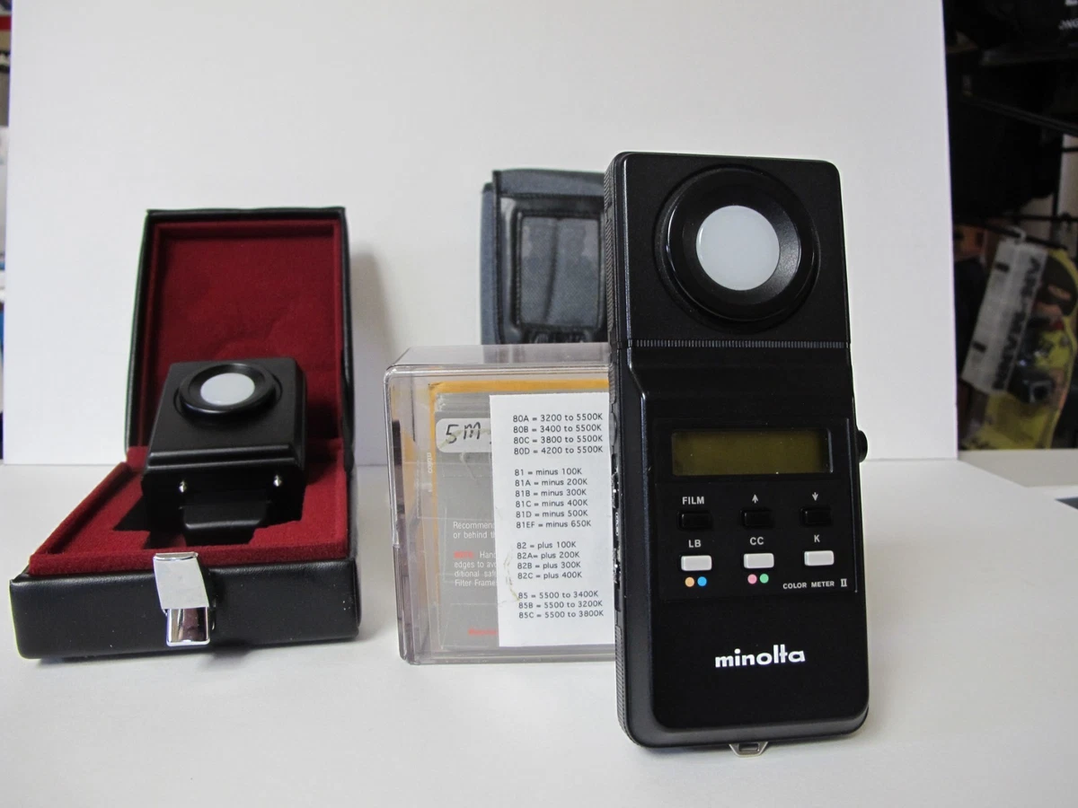 Minolta Color Temperature Photography Light Meters for sale | eBay