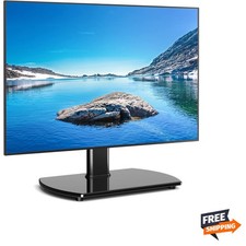 Universal Swivel TV Stand for 27-50 55 60 Inch TVs, Height Adjustable Table T...