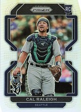 2022 Panini Prizm #241 Cal Raleigh Silver Prizm Seattle Mariners