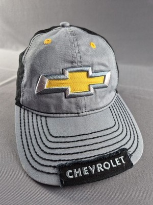 Chevrolet Ball Cap Herren schwarz & grau Einheitsgröße Hook & Loop General Motors Trade