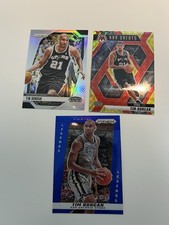 Lot of 3-Tim Duncan, 2024 Mosaic Choice /75, 2024 Prizm silver, 2024 blue /149👍