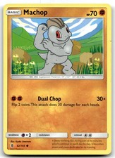 Machop (62) 62/145 SM - Guardians Rising Common Normal Pokemon TCG LP