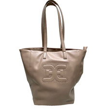 Sam Edelman Rowan Studded Tote Blush Pink Lar...
