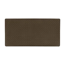 Home Furnishings Woven-Embossed Faux-Leather Anti-Fatigue Mat - 20in x 39in -...
