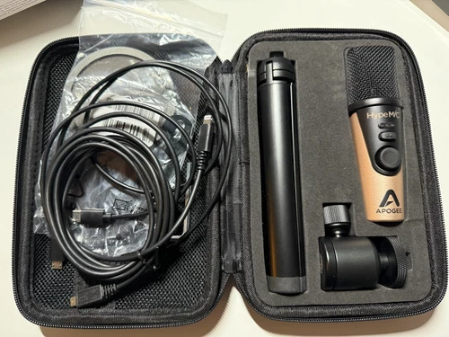 Mikrofon: Apogee HypeMiC Rose Gold – wie neu, OVP, Zubehör komplett, Rechnung