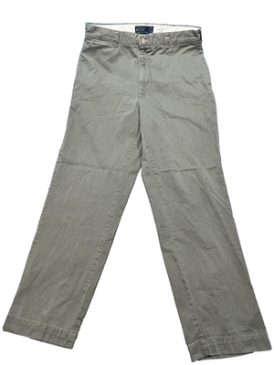 Vintage Polo Ralph Lauren Pants Mens 35x32 Gray Cotton Phillip
