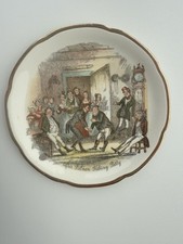 Pall Mall Ware ?After Salmon Fishing Party? Plate FWR  Gold Rim Rare Vintage