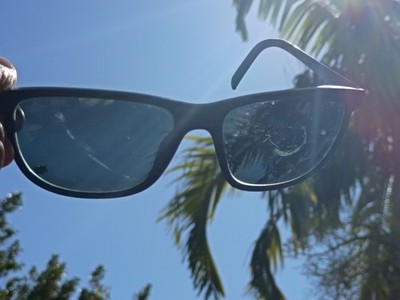 Brown Striped Maui Jim Dragons Teeth MJ 811-25C Sunglasses 58-18 FRAMES ONLY