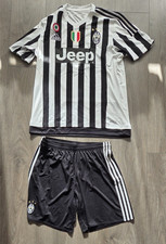 Juventus Turin Trikot Home mit Shorts 2015/2016 Größe L Adidas
