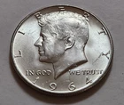 1964 D John F Kennedy Half Dollar 90% Silver 50c         (X24)