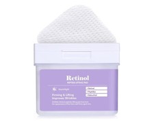 Dermal Retinol Peptide Lifting Pad 120 Cotton Hole Pads NIB Sealed Exp 6/12/2028