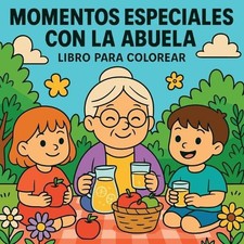 Momentos Especiales con la Abuela - Libro de colorear by Chris Martin (Spanish) 
