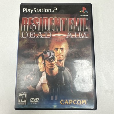 Resident Evil Dead Aim CIB Sony PS2 Complete w/ Case Manual Disc