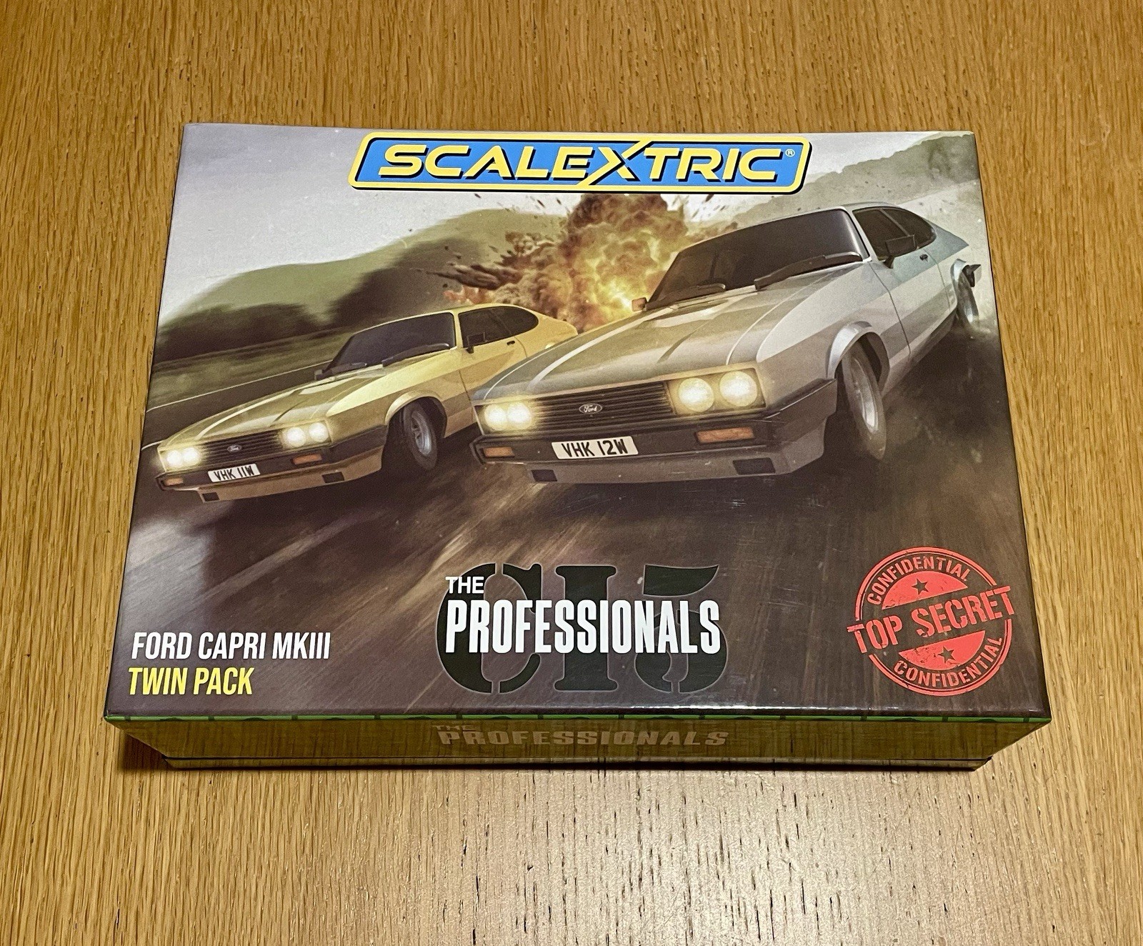 Scalextric 1/32 Scale Slot Car C.2059 - Ford Capri 3.0s - Green
