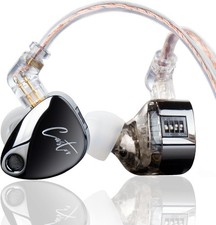 in Ear Monitor Headphones, KZ Castor Improved Bass HiFi Earphone 0, BassBlack